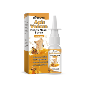 Ximonth Bee Venom Nose Spray Herbal Ingredients Gently Relieve Discomfort Pampering Comfortable Body Nose Care