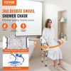 VEVOR Shower Chair 360° Swivel Bathtub Shower Seat with Pivoting Arms 400LBS