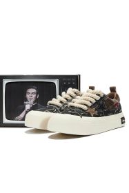 KAALIXTO--Star Canvas Shoes-Paisley - Unisex (Option: 35yards)