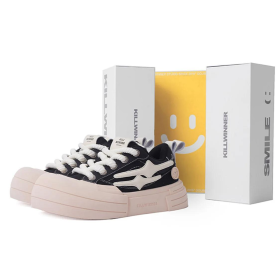 KILLWINNER--Smile Life Sneaker - Black - Unisex (Option: 36yards)