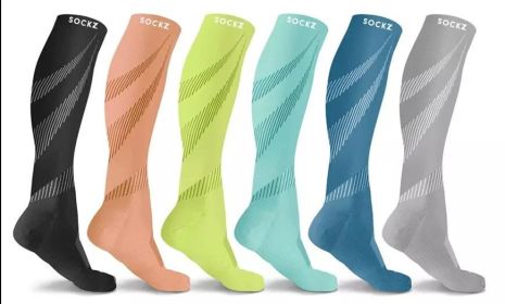 Lightweight Compression Socks (6 Pairs) (size: FR298-LXL)