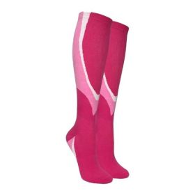 Compression Knee High Socks (Color: Pink)