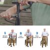 Multifunctional Folding Elderly Walking Sticks With Lights